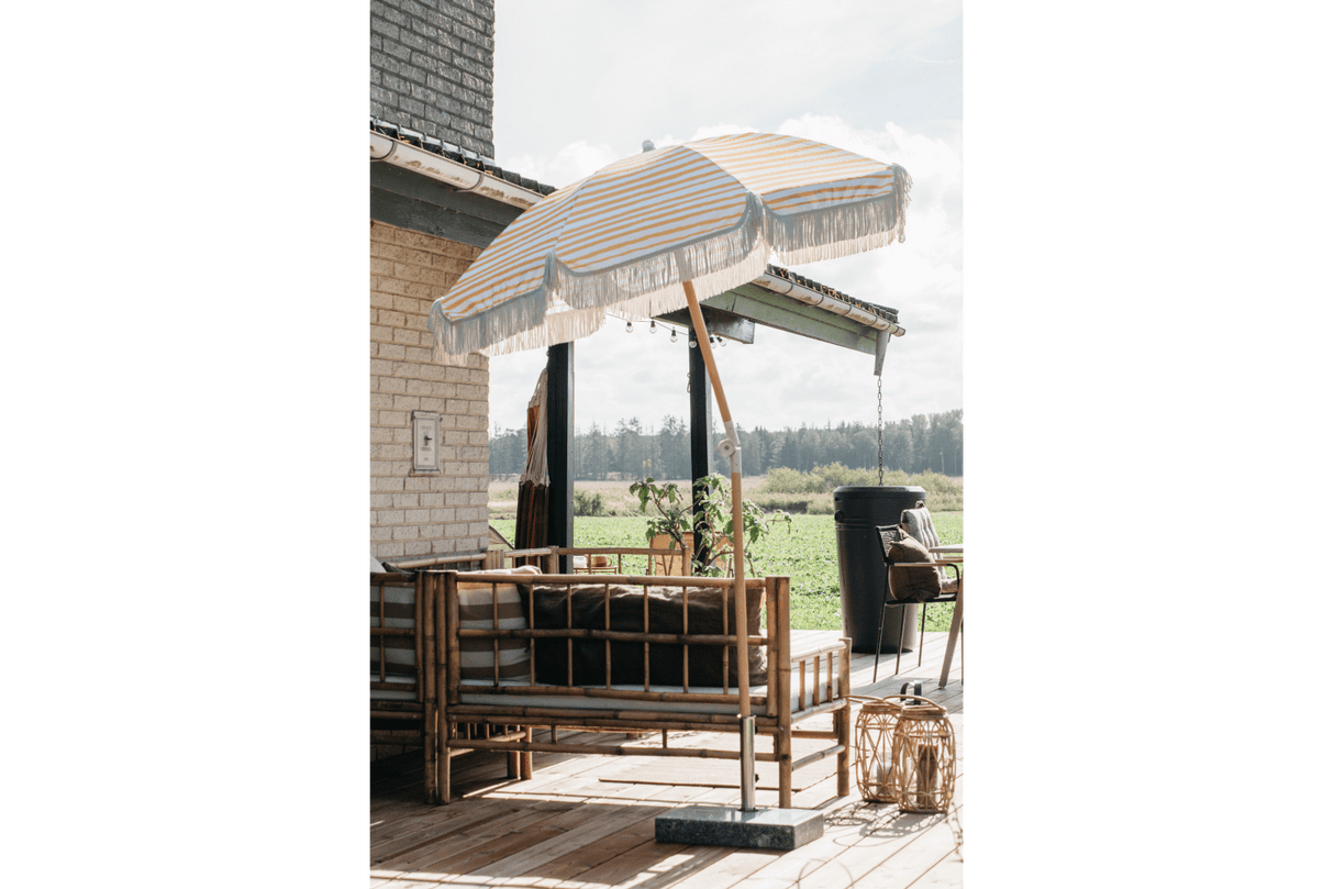 Stine Sonneschirm mit Streifen und Kippfunktion Ø155 / Ø160 cm