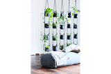 Vertikal hängende Blumentopfe für Wand und Decke