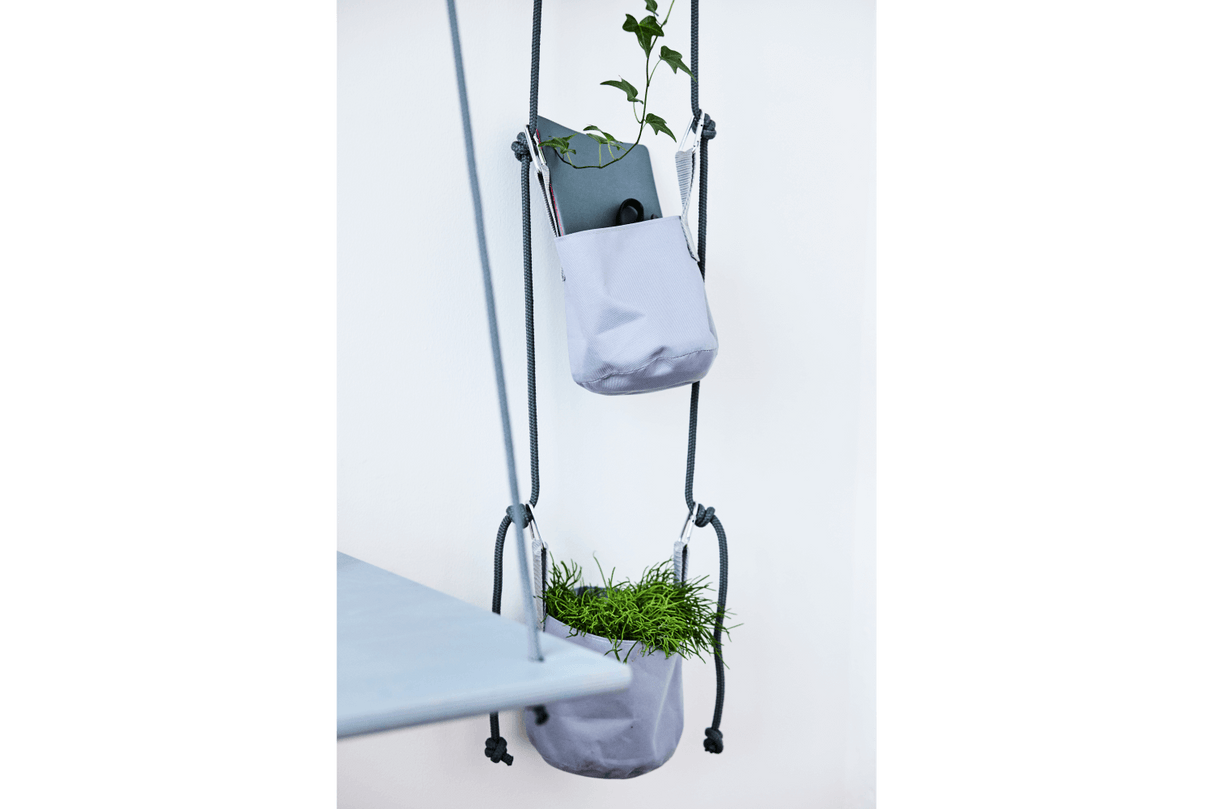 Vertikal hängende Blumentopfe für Wand und Decke